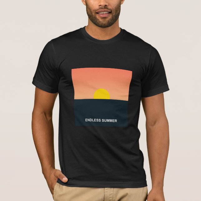 Endless Summer – Sun, Freedom & Good Vibes T-Shirt (Front)