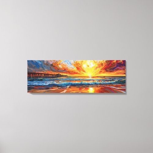 Endless Summer Sunset _ Canvas Wall Art