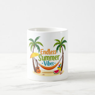Endless Summer Vibes Tropical Mug