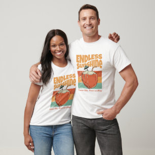 Endless Sunshine Coconut Retro Beach T-Shirt