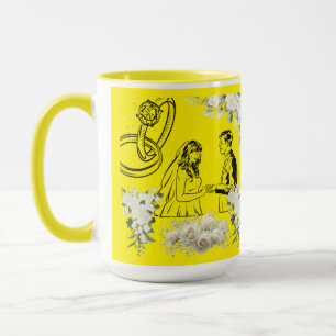 Endless vow magic yellow mug
