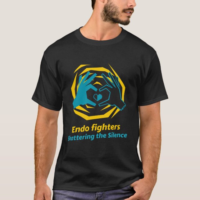 endo fighters shattering the silence T-Shirt (Front)