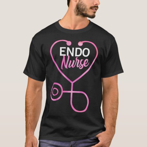 Endo Nurse Gastroenterology Endoscopy Gi Nurses T_Shirt