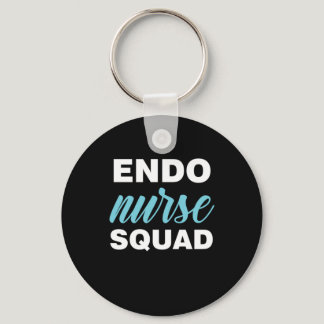 Endo Nurse Squad Endoscopy Nursing Assistant Medic Keychain