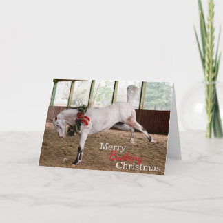 Endo the Blind "Merry Bucking Christmas" Thank You Card