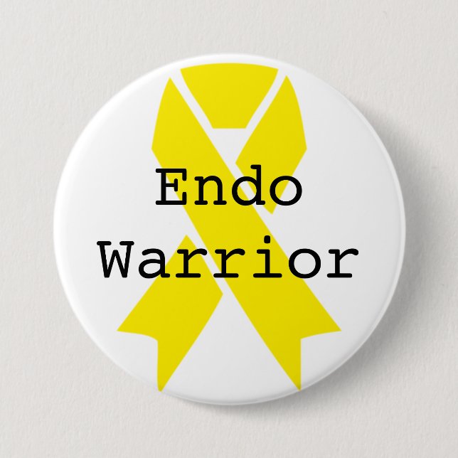 Endo Warrior Button (Front)