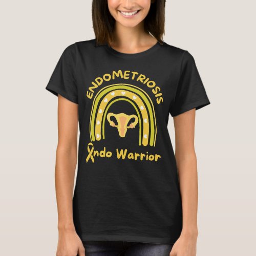 Endo Warrior Shirt Endometriosis awereness T_Shirt