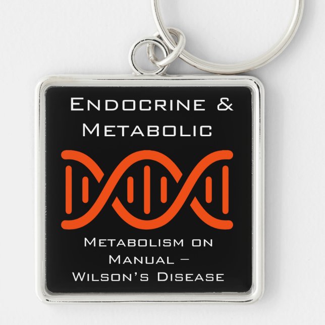 Endocrine & Metabolic Alert Keychain (Front)