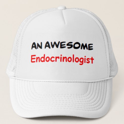 endocrinologist2 awesome trucker hat