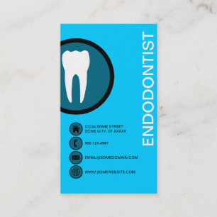 ENDODONTIST bubbles Business Card