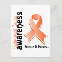 Endometrial Cancer Awareness 5 Postcard