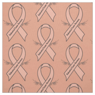 Endometrial Cancer Awareness Fabric