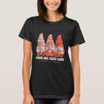 Endometrial Cancer Awareness Month Peach Ribbon Gn T-Shirt