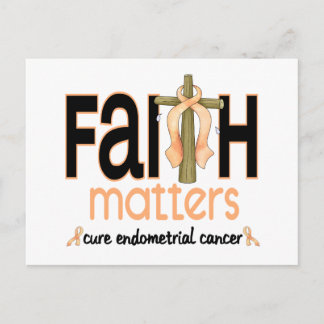 Endometrial Cancer Faith Matters Cross 1 Postcard