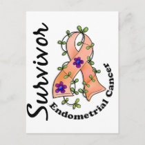 Endometrial Cancer Survivor 15 Postcard