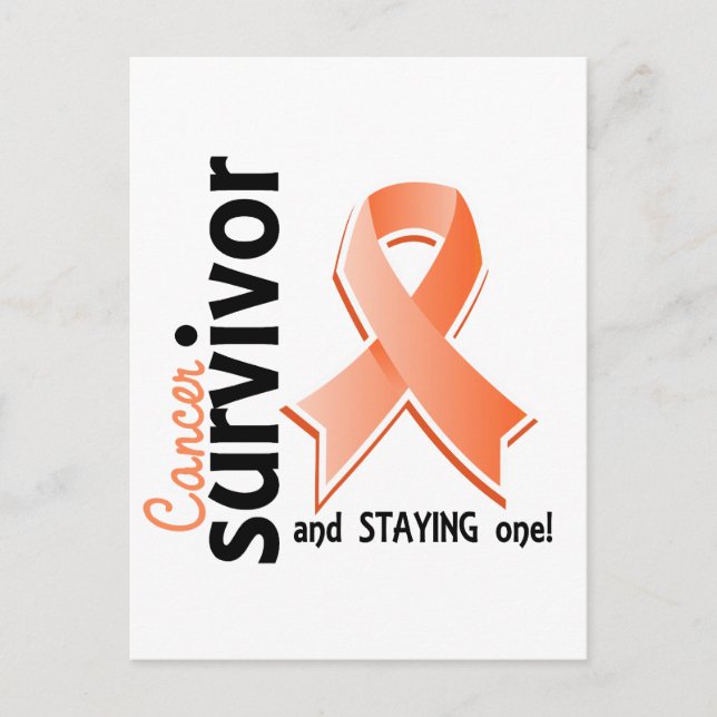 Endometrial Cancer Survivor 19 Postcard (Front)