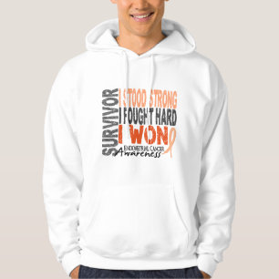Endometrial Cancer Survivor 4 Hoodie