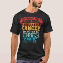 Endometrial Cancer T  Awareness Funny Gift  T-Shirt