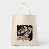 Endometrial Cancer Walk For A Cure Shoes Tote Bag