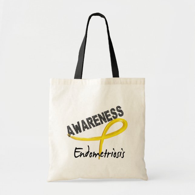 Endometriosis Awareness 3 Tote Bag (Front)