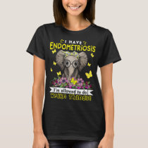 Endometriosis Awareness Month Ribbon Gifts T-Shirt