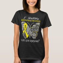 Endometriosis Awareness Month Ribbon Gifts T-Shirt