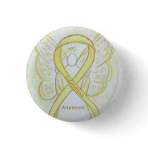 Endometriosis Awareness Ribbon Custom Angel Pin