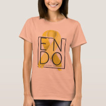 Endometriosis Awareness Slouchy Boyfriend T-Shirt