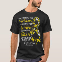 Endometriosis Awareness Supporting The Fighters Bu T-Shirt