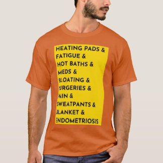 Endometriosis Awareness yellow T-Shirt