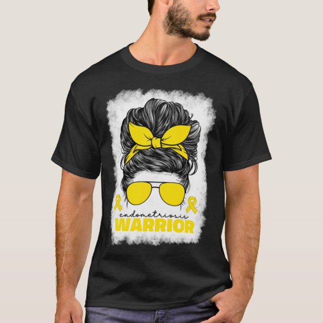 Endometriosis Warrior For Women Mom Endometriosis  T-Shirt (Front)