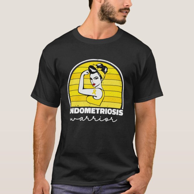 Endometriosis Warrior For Women Mom Endometriosis  T-Shirt (Front)