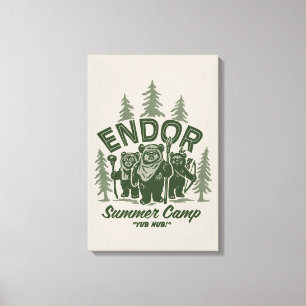 Endor Summer Camp Canvas Print