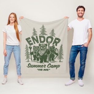 Endor Summer Camp Fleece Blanket
