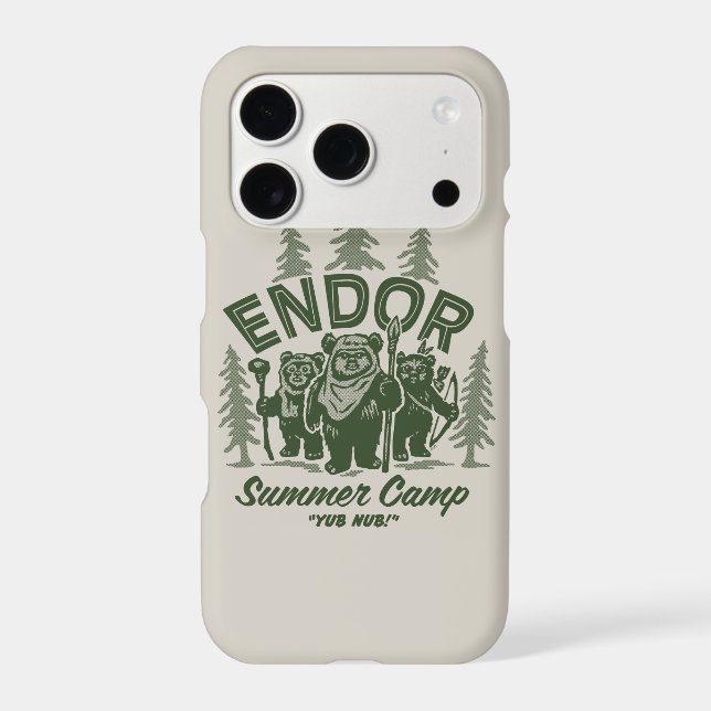 Endor Summer Camp Iphone Case (Back)
