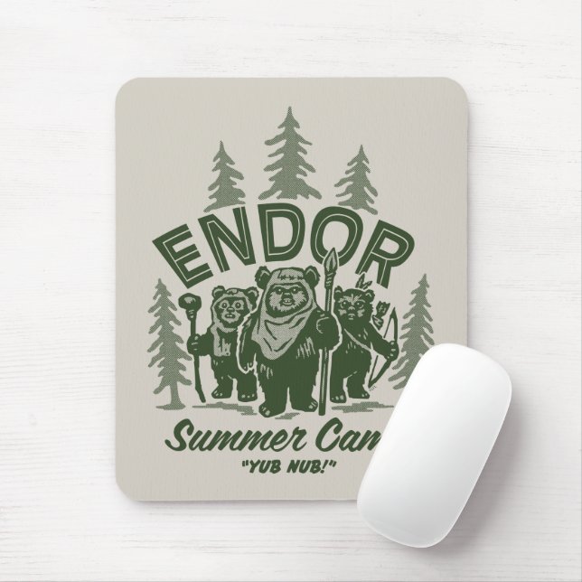 Endor Summer Camp Mouse Pad (With Mouse)