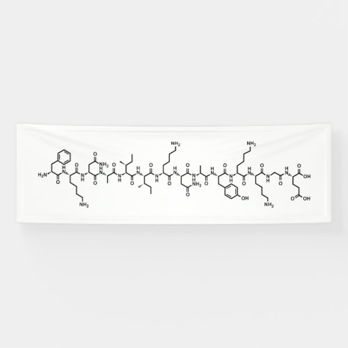 endorphin hormone chemical formula symbol science banner