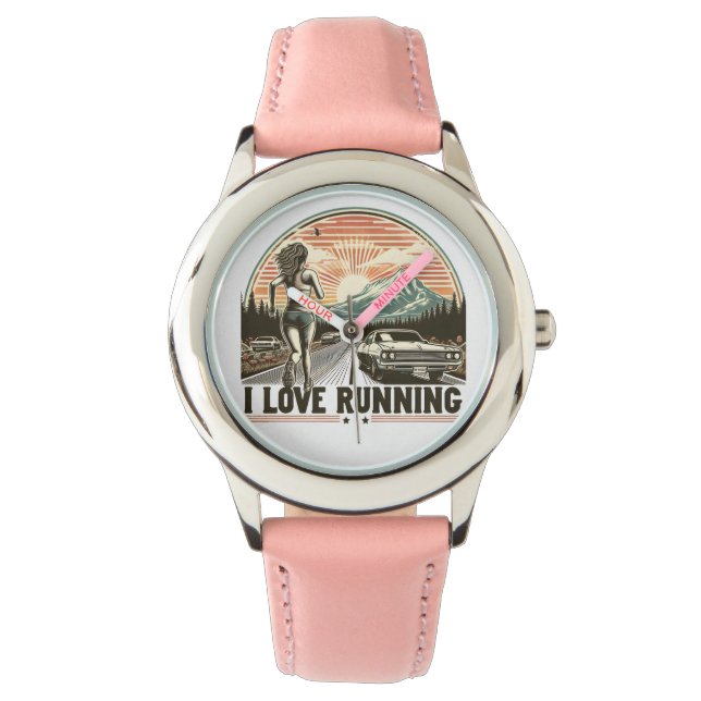 Endorphin Rush: I Love Running Watch (Front)