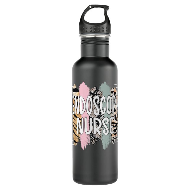 Endoscopy Nurse Appreciation Endoscopy Nursing  Stainless Steel Water Bottle (Front)