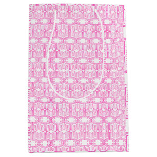Endpaper Book Pattern Medium Gift Bag