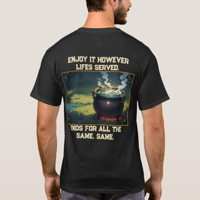 Ends All the Same Same frog Tee Shirt (Back)