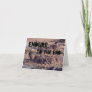 Endure Christian Army Soldier Boot Camp Cadet Card