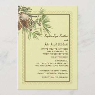 Enduring Wedding Invitation