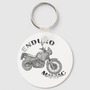 Enduro Maniac - Biker Keychain