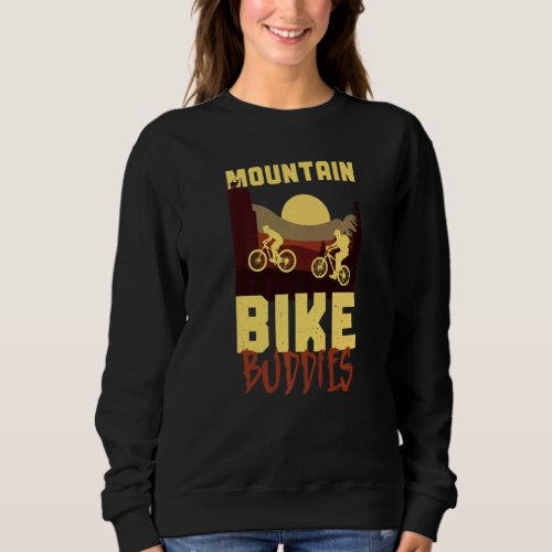 Enduro Mtb Mountain Bike Riding Downhill Besties V Sweatshirt