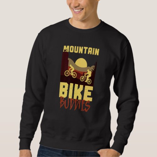 Enduro Mtb Mountain Bike Riding Downhill Besties V Sweatshirt