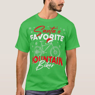 Enduro MTB Mountain Bike Riding Downhill Christmas T-Shirt