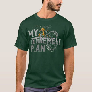 Enduro MTB Mountain Bike Riding Downhill Dad Fathe T-Shirt