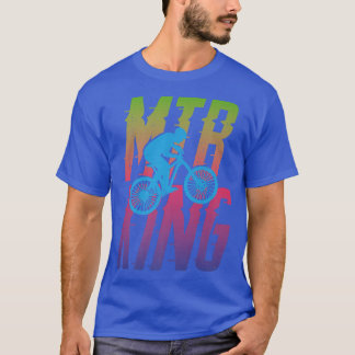 Enduro MTB Mountain Bike Riding Downhill Dad Vinta T-Shirt