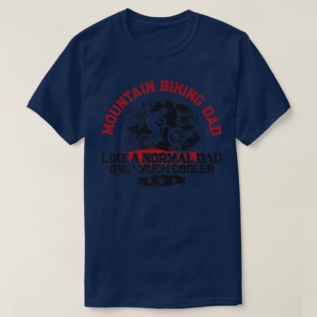Enduro MTB Mountain Bike Riding Downhill Retire Vi T-Shirt (Design Front)